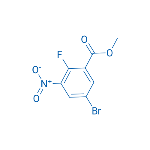 Methyl 5-bromo-2-fluoro-3-nitrobenzoate 250mg