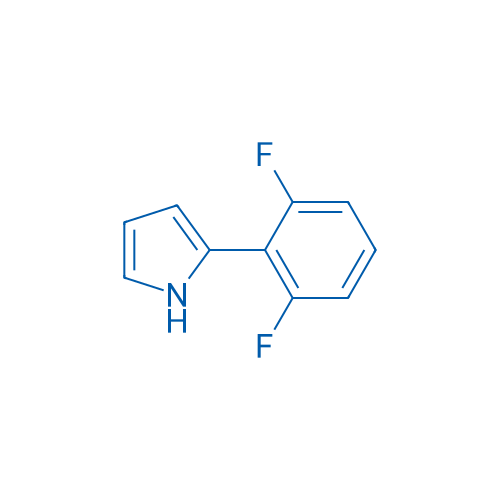 2-(2,6-Difluorophenyl)-1H-pyrrole 250mg