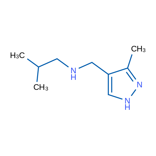 [(3-Methyl-1H-pyrazol-4-yl)methyl](2-methylpropyl)amine 1g