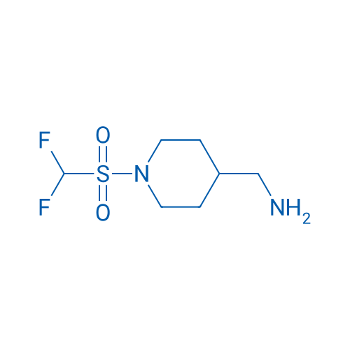(1-((Difluoromethyl)sulfonyl)piperidin-4-yl)methanamine 1g