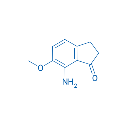 7-Amino-6-methoxy-2,3-dihydro-1H-inden-1-one 100mg