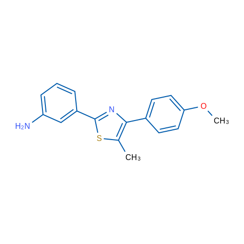 3-(4-(4-Methoxyphenyl)-5-methylthiazol-2-yl)aniline 5g