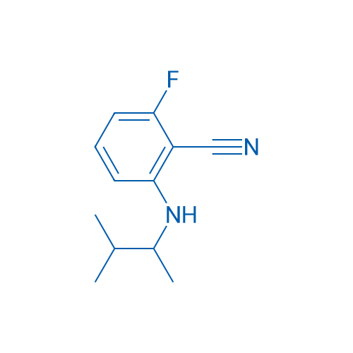 2-Fluoro-6-[(3-methylbutan-2-yl)amino]benzonitrile 1g