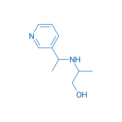 2-{[1-(pyridin-3-yl)ethyl]amino}propan-1-ol 250mg