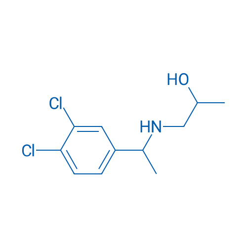 1-{[1-(3,4-dichlorophenyl)ethyl]amino}propan-2-ol 1g