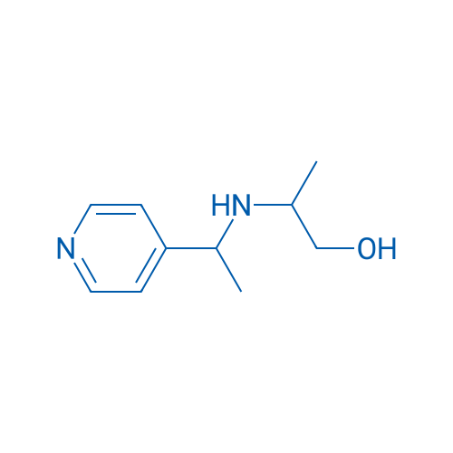2-{[1-(pyridin-4-yl)ethyl]amino}propan-1-ol 250mg