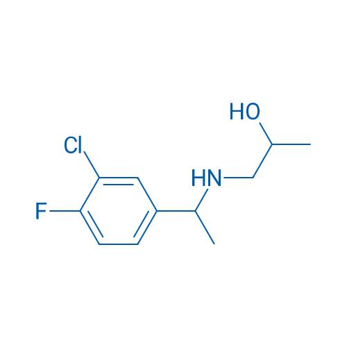 1-{[1-(3-chloro-4-fluorophenyl)ethyl]amino}propan-2-ol 1g