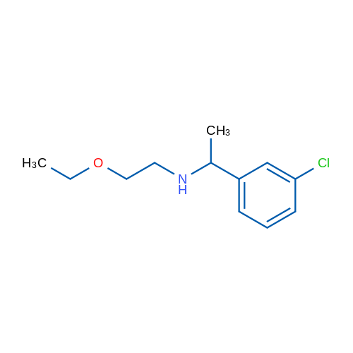 [1-(3-Chlorophenyl)ethyl](2-ethoxyethyl)amine 1g