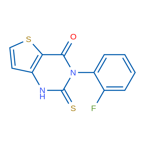 3-(2-Fluorophenyl)-2-sulfanylidene-1H,2H,3H,4H-thieno[3,2-d]pyrimidin-4-one 1g