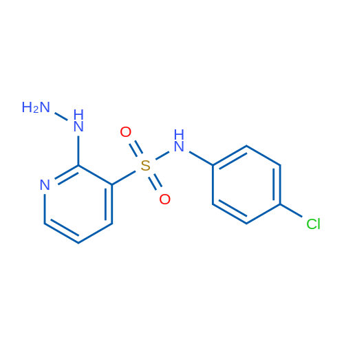 N-(4-Chlorophenyl)-2-hydrazinylpyridine-3-sulfonamide 1g