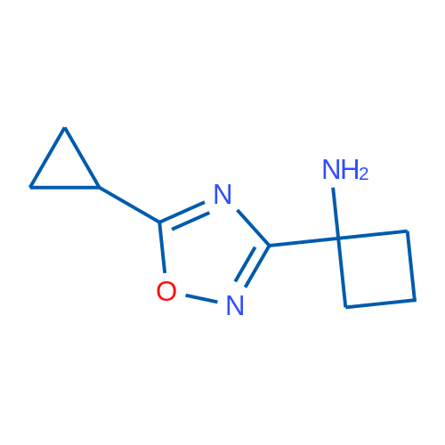 1-(5-Cyclopropyl-1,2,4-oxadiazol-3-yl)cyclobutanamine 1g