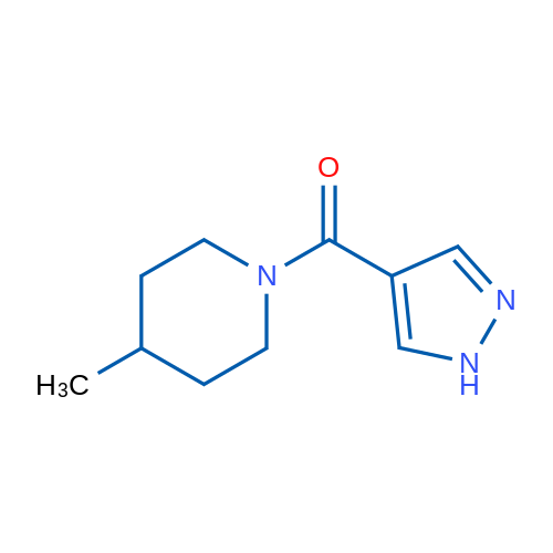 (4-Methylpiperidin-1-yl)(1H-pyrazol-4-yl)methanone 1g