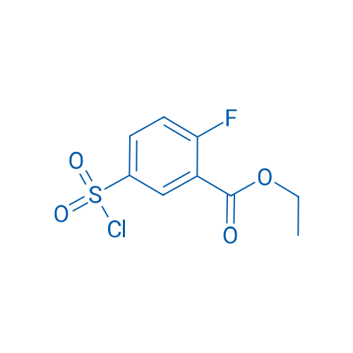 Ethyl 5-(chlorosulfonyl)-2-fluorobenzoate 5g