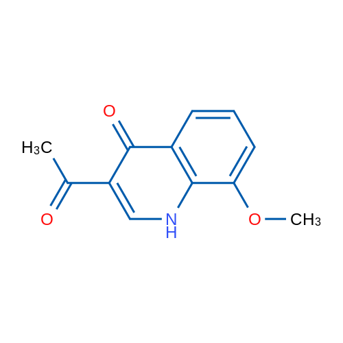 3-Acetyl-8-methoxyquinolin-4(1H)-one 1g