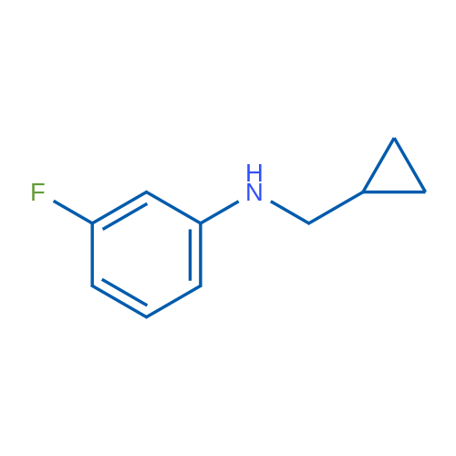 N-(Cyclopropylmethyl)-3-fluoroaniline 1g