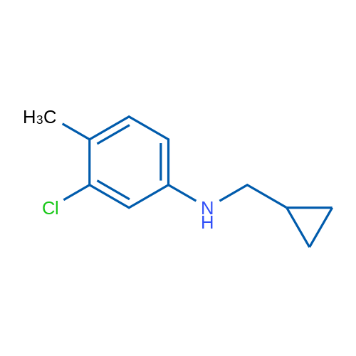 3-Chloro-N-(cyclopropylmethyl)-4-methylaniline 5g