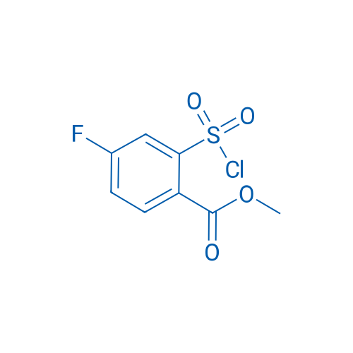Methyl 2-(chlorosulfonyl)-4-fluorobenzoate 1g