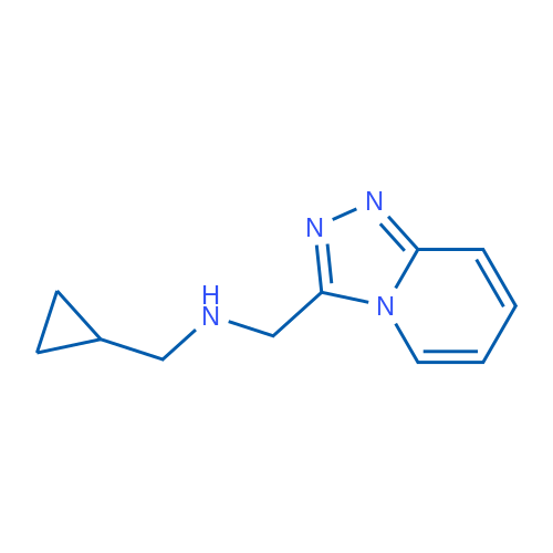 (Cyclopropylmethyl)({[1,2,4]triazolo[4,3-a]pyridin-3-ylmethyl})amine 1g