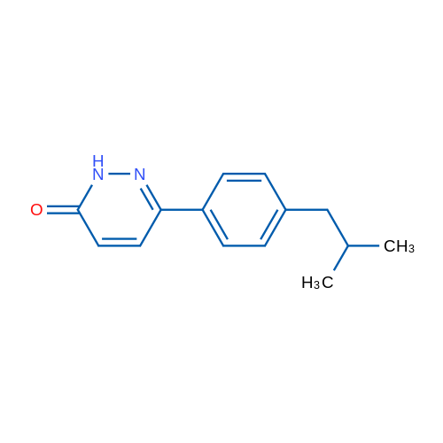 6-[4-(2-Methylpropyl)phenyl]-2,3-dihydropyridazin-3-one 1g