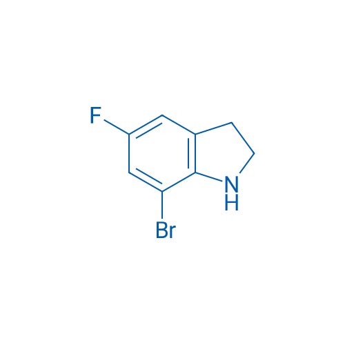 7-Bromo-5-fluoroindoline 250mg