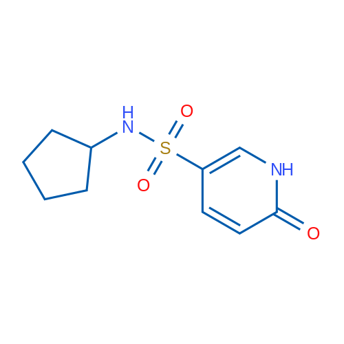 N-Cyclopentyl-6-oxo-1,6-dihydropyridine-3-sulfonamide 1g