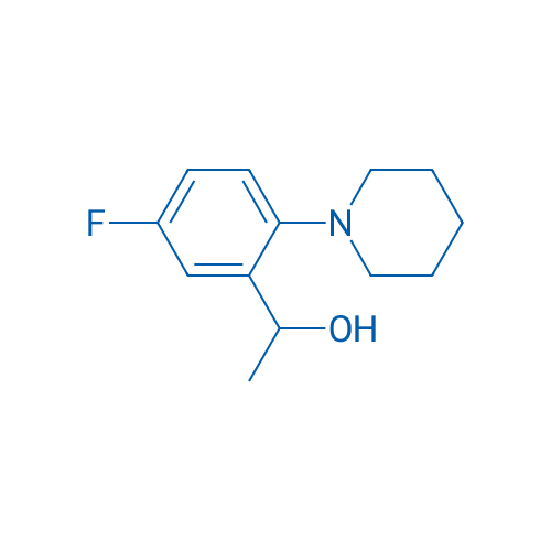 1-(5-Fluoro-2-(piperidin-1-yl)phenyl)ethanol 1g