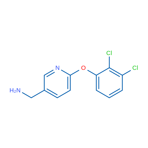[6-(2,3-Dichlorophenoxy)pyridin-3-yl]methanamine 1g