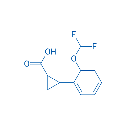 2-[2-(Difluoromethoxy)phenyl]cyclopropane-1-carboxylic acid 1g