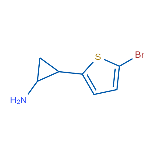 2-(5-Bromothiophen-2-yl)cyclopropan-1-amine 1g