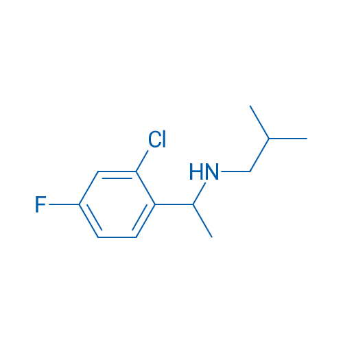 [1-(2-Chloro-4-fluorophenyl)ethyl](2-methylpropyl)amine 1g