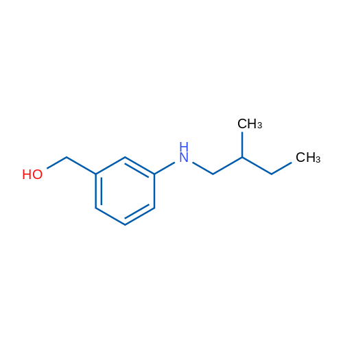 {3-[(2-methylbutyl)amino]phenyl}methanol 1g