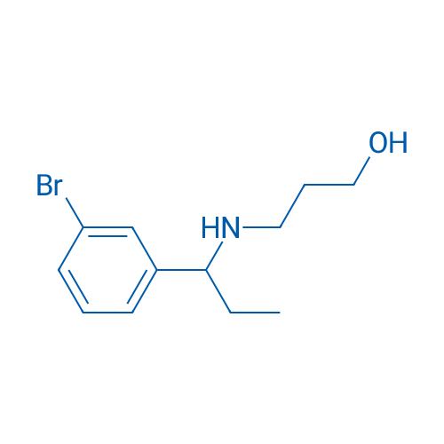 3-{[1-(3-bromophenyl)propyl]amino}propan-1-ol 1g