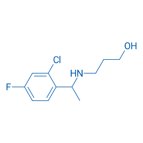 3-{[1-(2-chloro-4-fluorophenyl)ethyl]amino}propan-1-ol 1g