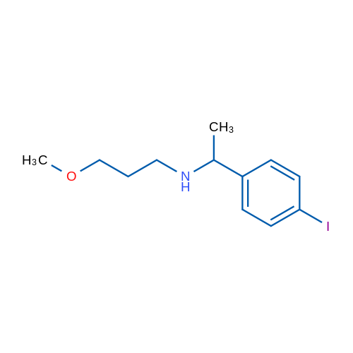 [1-(4-Iodophenyl)ethyl](3-methoxypropyl)amine 1g