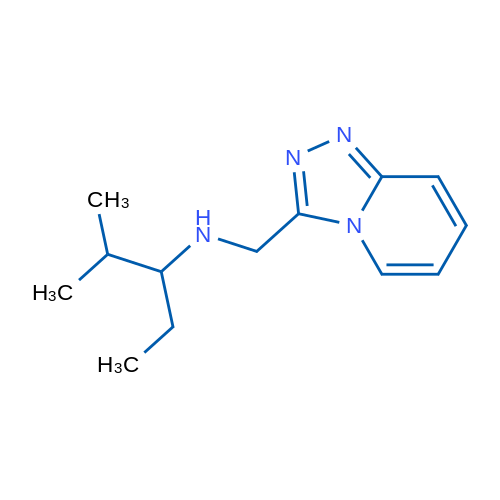 (2-Methylpentan-3-yl)({[1,2,4]triazolo[4,3-a]pyridin-3-ylmethyl})amine 1g