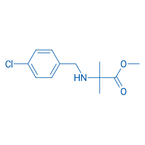Methyl 2-{[(4-chlorophenyl)methyl]amino}-2-methylpropanoate 1g