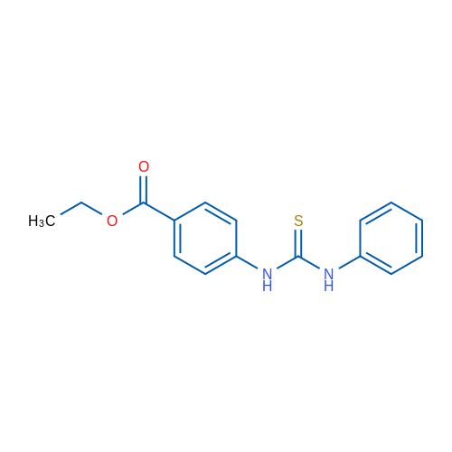 Ethyl 4-(3-phenylthioureido)benzoate 1g