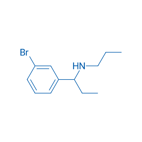 [1-(3-Bromophenyl)propyl](propyl)amine 5g