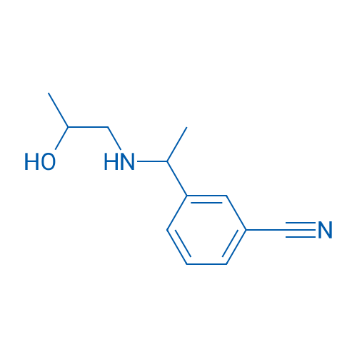 3-{1-[(2-hydroxypropyl)amino]ethyl}benzonitrile 1g
