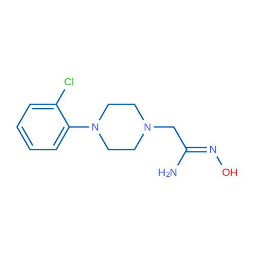 (1Z)-2-[4-(2-chlorophenyl)piperazin-1-yl]-n'-hydroxyethanimidamide 5g