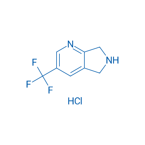 3-(Trifluoromethyl)-6,7-dihydro-5H-pyrrolo[3,4-b]pyridine hydrochloride 250mg