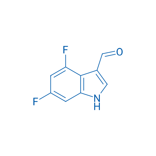 4,6-Difluoro-1H-indole-3-carbaldehyde 250mg