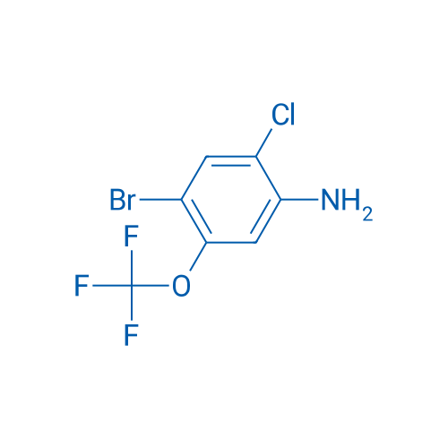 4-Bromo-2-chloro-5-(trifluoromethoxy)aniline 250mg