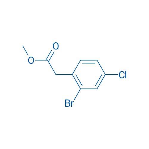 Methyl 2-(2-bromo-4-chlorophenyl)acetate 1g