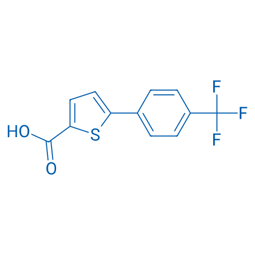 5-(4-(Trifluoromethyl)phenyl)thiophene-2-carboxylic acid 1g