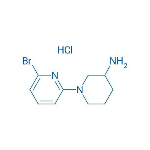 1-(6-Bromopyridin-2-yl)piperidin-3-amine hydrochloride 1g