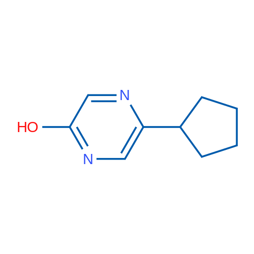 2-Hydroxy-5-(cyclopentyl)pyrazine 1g
