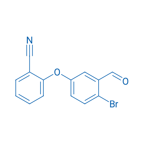 2-(4-Bromo-3-formylphenoxy)benzonitrile 1g