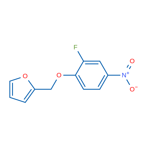 2-((2-Fluoro-4-nitrophenoxy)methyl)furan 1g