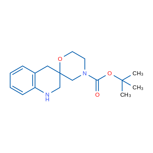 tert-Butyl 2',4'-dihydro-1'H-spiro[morpholine-2,3'-quinoline]-4-carboxylate 1g